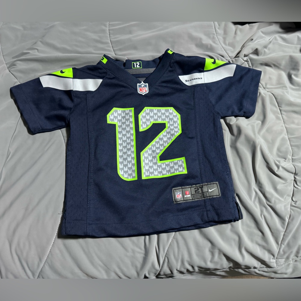 Toddler Seahawks 12 jersey